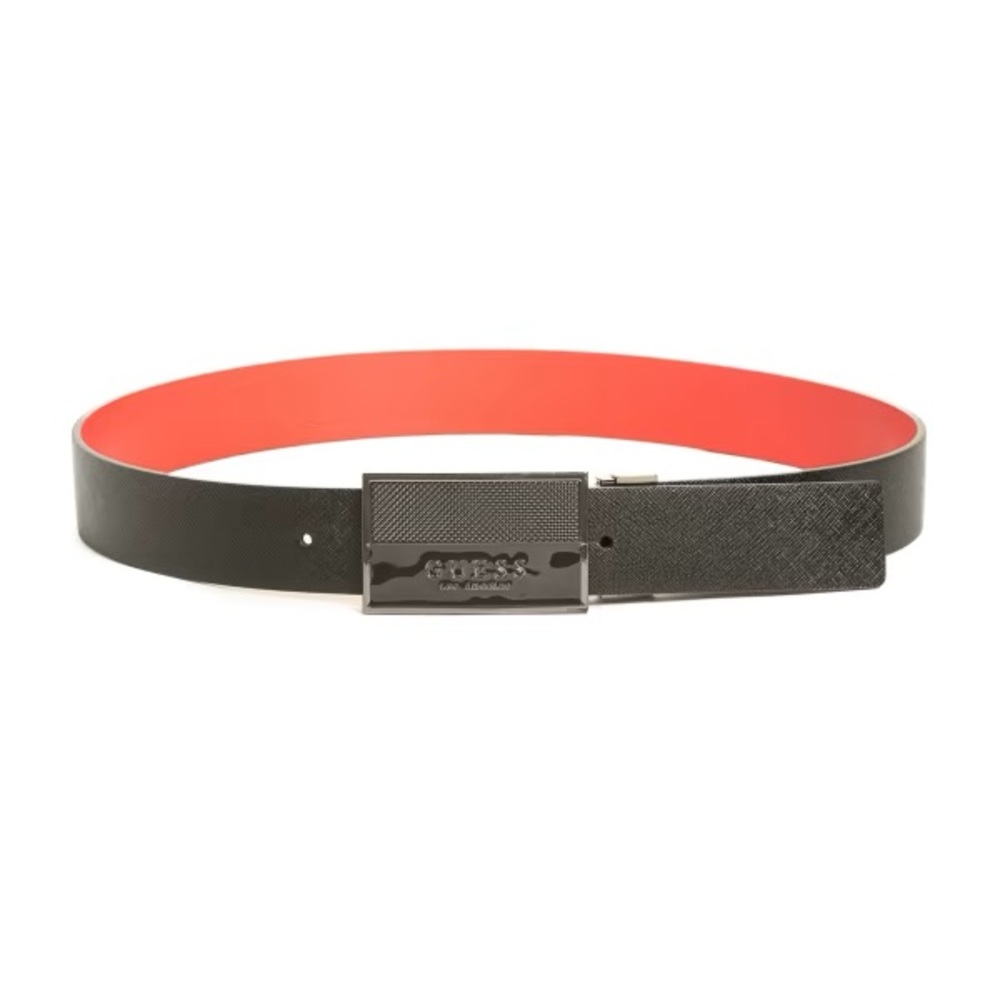 NWT Guess Enamel Logo Plaque Belt